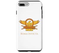 Custodia per iPhone 7 Plus/8 Plus Roma Invicta - Motto Legionario Romano - SPQR Legion Eagle