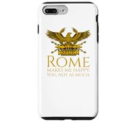Custodia per iPhone 7 Plus/8 Plus Roma mi rende felice - SPQR Legionary Eagle - Storia Romana