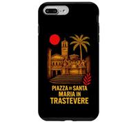 Custodia per iPhone 7 Plus/8 Plus Roma Piazza di Santa Maria in Trastevere Quartieri Romani