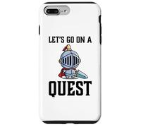 Custodia per iPhone 7 Plus/8 Plus RPG Gamer Andiamo su un giocatore Quest Knight Warrior