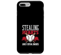 Custodia per iPhone 7 Plus/8 Plus Rubare cuori come rubo basi giocatore di baseball