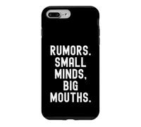 Custodia per iPhone 7 Plus/8 Plus Rumors Small Minds Grandi bocche Spiritose Uomini Donne