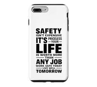 Custodia per iPhone 7 Plus/8 Plus Safety Isn't Expensive It's Priceless - Idea regalo per il posto di lavoro