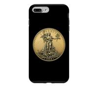 Custodia per iPhone 7 Plus/8 Plus Saint Gaudens Double Eagle 1933 Liberty Coin Collezionista USA