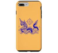 Custodia per iPhone 7 Plus/8 Plus Sak Yant Tatuaggio Naga Serpente Yantra Bangkok Thailandia