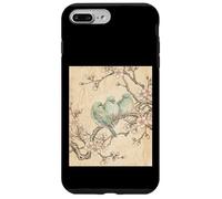 Custodia per iPhone 7 Plus/8 Plus Sakura Birds Harmony - Inchiostro giapponese Art