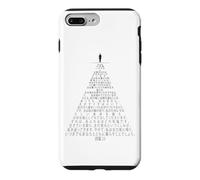 Custodia per iPhone 7 Plus/8 Plus Salmi 23 Sebbene cammino attraverso la valle - Versetto giapponese