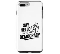 Custodia per iPhone 7 Plus/8 Plus Saluta la democrazia