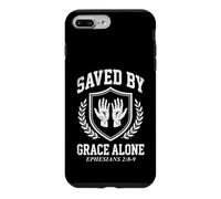 Custodia per iPhone 7 Plus/8 Plus Salvati per sola grazia Efesini 28-9 Fede cristiana