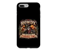 Custodia per iPhone 7 Plus/8 Plus Salve, sto passando un periodo terribile, Funny Cowboy Skeleton