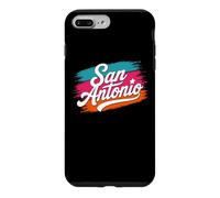 Custodia per iPhone 7 Plus/8 Plus San Antonio Classic Vintage Retro Men Women Kid