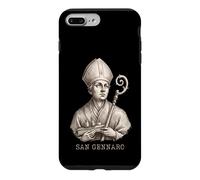 Custodia per iPhone 7 Plus/8 Plus San Gennaro Patrono di Napoli, Orgoglioso Cattolico Italiano