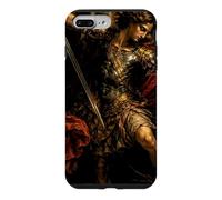 Custodia per iPhone 7 Plus/8 Plus San Michele Arcangelo Barocco Chiaroscuro Icona Design