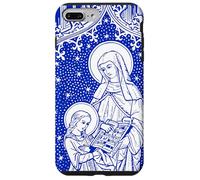 Custodia per iPhone 7 Plus/8 Plus Santa Anna Maria Patrona dei Bambini Madri Cattolica
