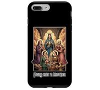 Custodia per iPhone 7 Plus/8 Plus Santa Cattolica Prega come una Madre Donne Religiose