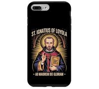 Custodia per iPhone 7 Plus/8 Plus Sant'Ignazio di Loyola Ad Maiorem Dei Gloriam Gesuita Cattolico