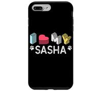 Custodia per iPhone 7 Plus/8 Plus Sasha personalizzato cane nome Sasha Pet Lover