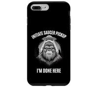 Custodia per iPhone 7 Plus/8 Plus Sasquatch Bigfoot UFO Initiate Saucer Pickup I'm Done Here