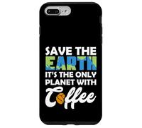 Custodia per iPhone 7 Plus/8 Plus Save Earth The Only Planet With Coffee Earth Day