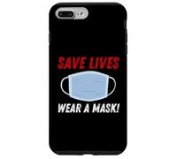 Custodia per iPhone 7 Plus/8 Plus Save Lives Wear a Mask