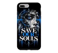 Custodia per iPhone 7 Plus/8 Plus Save Our Souls - Abbigliamento tecnico in stile techno