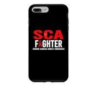 Custodia per iPhone 7 Plus/8 Plus SCA Awareness Fighter - Consapevolezza improvvisa dell'arresto cardiaco