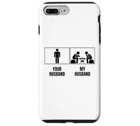 Custodia per iPhone 7 Plus/8 Plus Scacchi Giocatore Tuo Marito Mio Marito Moglie Scacchi Divertenti