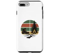 Custodia per iPhone 7 Plus/8 Plus Scarponi da trekking Falò natura Avventura
