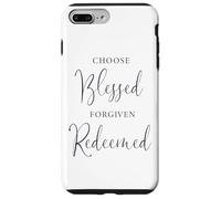 Custodia per iPhone 7 Plus/8 Plus Scegli il Beato Perdonato Redento Dio Ama Gesù Salva