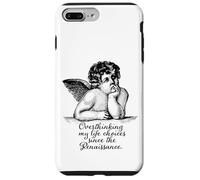 Custodia per iPhone 7 Plus/8 Plus Scelte di vita Umorismo angelico Sarcastico Cupido Ironia