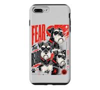 Custodia per iPhone 7 Plus/8 Plus Schnauzer - Barbe audaci per amanti dei cani, stile urbano