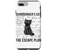 Custodia per iPhone 7 Plus/8 Plus Schrodinger Cat Escape Plan Meccanica quantistica Fisica