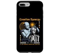 Custodia per iPhone 7 Plus/8 Plus Sci Fi Creative Synergy AI Umani Innovare Insieme