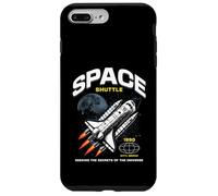 Custodia per iPhone 7 Plus/8 Plus Sci Fi Space Shuttle Alla ricerca dei segreti dell'universo 1990