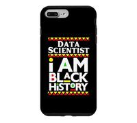 Custodia per iPhone 7 Plus/8 Plus Scienziato dei dati Melanina I Am Black History Working Mom Dad