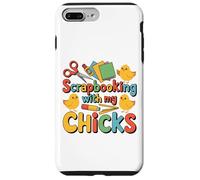 Custodia per iPhone 7 Plus/8 Plus Scrapbooking con i miei pulcini Chicken Craft Hobby