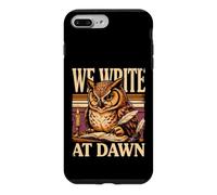 Custodia per iPhone 7 Plus/8 Plus Scriviamo a Dawn Vintage Owl Scrittori E Poeti
