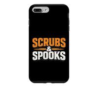 Custodia per iPhone 7 Plus/8 Plus Scrubs & Spooks Infermiera Halloween Umorismo medico