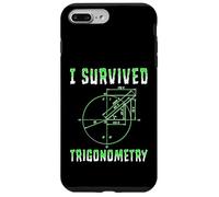 Custodia per iPhone 7 Plus/8 Plus Scuola di matematica di trigonometria divertente sono sopravvissuto