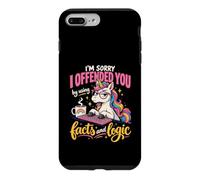 Custodia per iPhone 7 Plus/8 Plus Scusa se ti ho offeso usando fatti e logica scherzo sarcastico