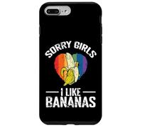 Custodia per iPhone 7 Plus/8 Plus Scusate Ragazze Mi Piacciono le Banane
