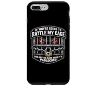 Custodia per iPhone 7 Plus/8 Plus Se hai intenzione di scuotere la mia gabbia, assicurati che sia bloccata con lucchetto