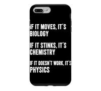 Custodia per iPhone 7 Plus/8 Plus Se si muove è biologia se puzza è chimica fisica