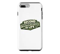 Custodia per iPhone 7 Plus/8 Plus Second Fermentation Is Life Kombucha SCOBY Brewer Gift