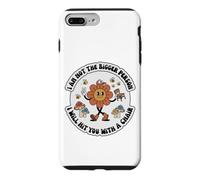 Custodia per iPhone 7 Plus/8 Plus Sedia con motivo floreale I Am Not The Bigger Person