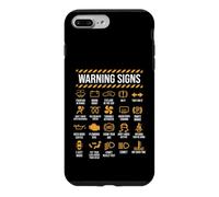 Custodia per iPhone 7 Plus/8 Plus Segnali di avvertimento - Auto Mechanic Car Guy Garage Life