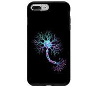 Custodia per iPhone 7 Plus/8 Plus Segnali variopinti di scienza del cervello delle cellule neuronali di neurobiologia