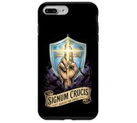 Custodia per iPhone 7 Plus/8 Plus Segno della Croce Latino Messa Cattolica