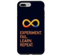 Custodia per iPhone 7 Plus/8 Plus Segno infinito di esperimento fallito impara ripetere la scienza