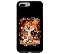 Custodia per iPhone 7 Plus/8 Plus SEI CORDIALMENTE INVITATO AL MIO DRAMA Shakespeare Scoiattolo